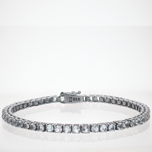 White Sapphire Bracelet