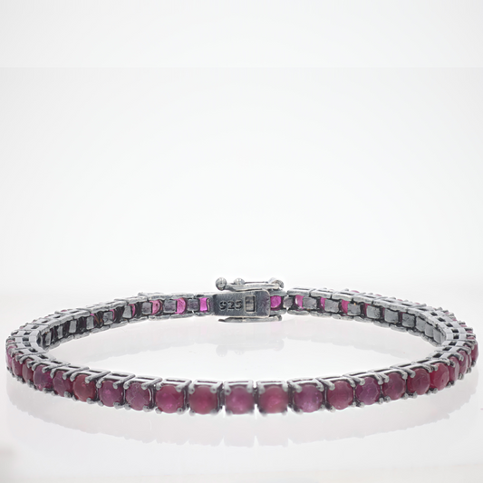 Pink Sapphire Bracelet