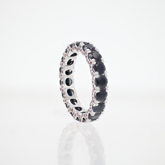 Black Sapphire Ring