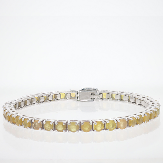 Yellow Sapphire Bracelet