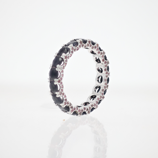 Black Sapphire Ring