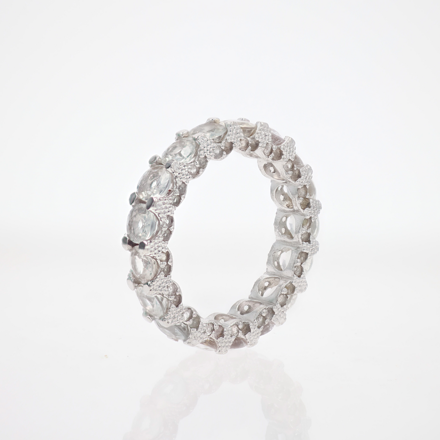 White Sapphire Ring