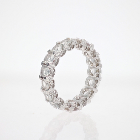 White Sapphire Ring